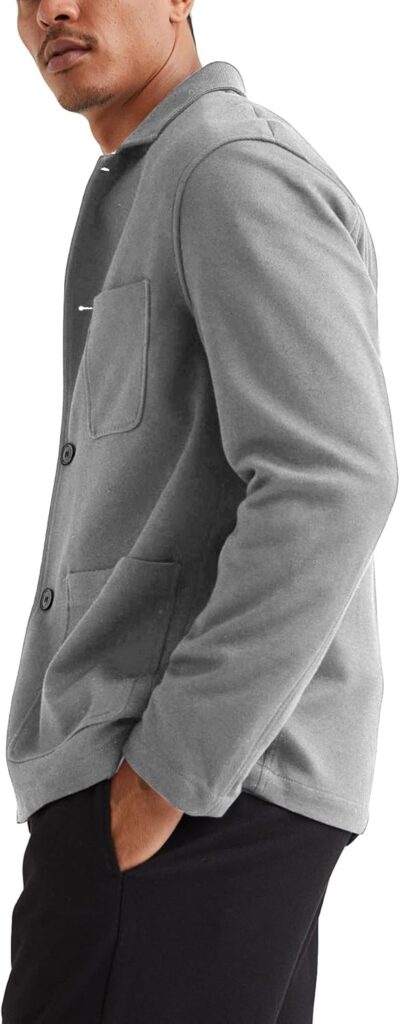 Men's Casual Sport Coat Jacket Regular Fit Lightweight Suit Jacket for Men - Image 2